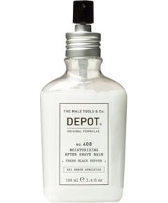 Depot No. 408 Moisturizing After Shave Balm Fresh Black Pepper - Zklidňující balzám po holení s hydratačním účinkem 100ml Smaržas - NESAKĀRTOTS