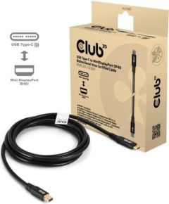 CABLE USB-C TO MINI DP 1.2M/M/M CAC-1561 CLUB3D  Кабель HDMI