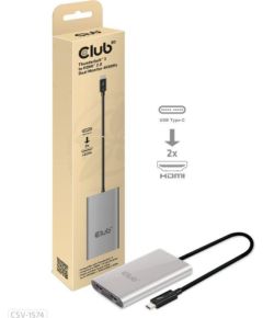 I/O ADAPTER THUNDERBOLT / HDMI/DUAL CSV-1574 CLUB3D