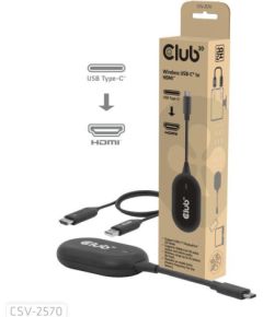 I/O ADAPTER WRL USB-C TO HDMI/CSV-2570 CLUB3D
