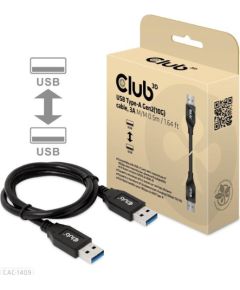 CABLE USB3.1 3A 0.5M/M/M CAC-1409 CLUB3D Дата USB-кабели