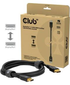 CABLE DP TO DP 2M/CAC-1094 CLUB3D  Кабель HDMI