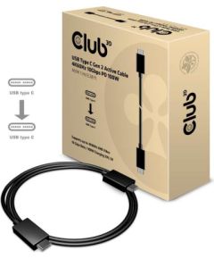 CABLE USB-C TO USB-C 1M/M/M CAC-1522 CLUB3D Дата USB-кабели