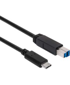 CABLE USB-C TO USB3.1 1M/M/M CAC-1524 CLUB3D Data USB kabeļi