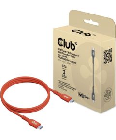 CABLE USB-C TO USB-C 1M/M/M CAC-1511 CLUB3D Дата USB-кабели