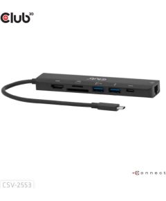 I/O HUB 7IN1 USB-C HDMI/100W CSV-2553 CLUB3D