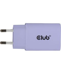 MOBILE CHARGER WALL USB-C/2PK 30W PURPLE CAC-3025 CLUB3D