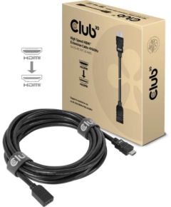 CABLE HDMI TO HDMI 5M/M/F CAC-1325 CLUB3D  Кабель HDMI