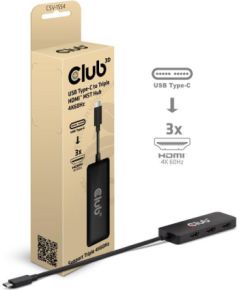 I/O HUB USB-C HDMI TRIPLE/CSV-1554 CLUB3D