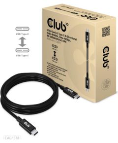 CABLE USB-C BI-DIRECTIONAL 2M/M/M CAC-1578 CLUB3D Дата USB-кабели