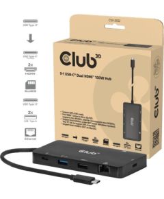 I/O HUB 9IN1 USB-C/100W CSV-2552 CLUB3D