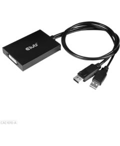 I/O ADAPTER USB TO DVI/DP/M/F CAC-1010-A CLUB3D