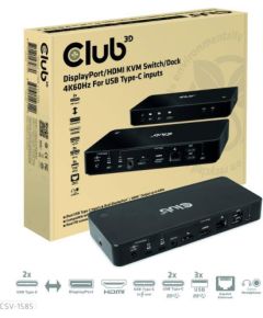NB ACC DOCKING STATION/USB-C 120W CSV-1585 CLUB3D