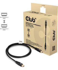 CABLE MINI DP TO MINI DP 1M/M/M CAC-1165 CLUB3D  Кабель HDMI