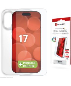 Apple iPhone 17 Real Screen Glass + Case By Displex Transparent
