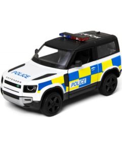 Kinsmart Metāla auto modelis Land Rover Defender 90 (Police Edition) 1:36 KT5428P