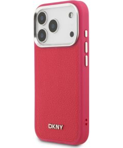 DKNY PU Leather Metal Logo Wrist Chain Case Чехол для Apple iPhone 17 Pro Чехлы - альтернативные
