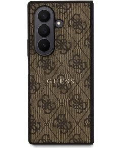 Guess PU Leather 4G Colored Ring Magnetic Case Чехол для Samsung Galaxy Z Fold 7 Чехлы - альтернативные