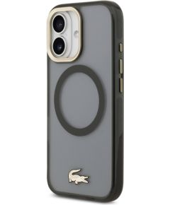 Lacoste PC/TPU Frosted Finish Gold Logo MagSafe Case Чехол для Apple iPhone 17 Чехлы - альтернативные