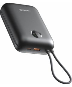 Swissten Voltbox 35W Power Bank 20000 mAh со встроенными кабелями USB-C и Lightning Power-банки