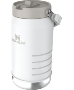 Stanley Termopudele ar salmiņu The IceFlow Flip Straw 2.0 Jug 1,90L balta Pudeles