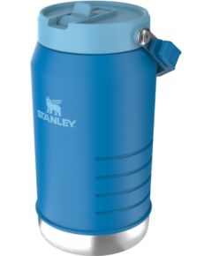 Stanley Termopudele ar salmiņu The IceFlow Flip Straw 2.0 Jug 1,90L zila Pudeles