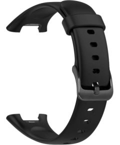 Fixed Silicone Strap for Xiaomi Mi Smart Band 7 Pro Black Smart pūlksteņu aksesuāri
