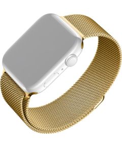 Fixed Mesh Strap for Apple Watch 38/40/41mm Gold Smart pūlksteņu aksesuāri
