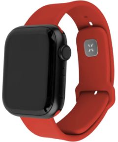 Fixed Sporty Strap Set for Apple Watch Ultra 49mm 180-250 mm Red Silicone Smart pūlksteņu aksesuāri
