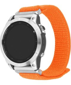 Fixed Sporty Strap for Garmin QuickFit 26mm 160-210 mm Orange Nylon Smart pūlksteņu aksesuāri