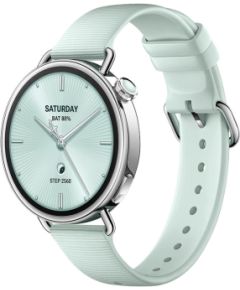 Xiaomi Watch S4 41mm Fluororubber Strap, Mint Green Smart-Watch Умные часы