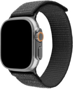Fixed Sporty Strap for Apple Watch Ultra 49mm 160-210 mm Dark gray Nylon Smart pūlksteņu aksesuāri