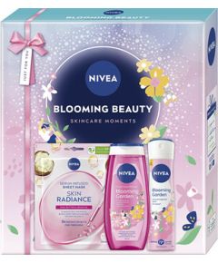 Nivea Blooming Beauty Set - Dárková sada Smaržas - NESAKĀRTOTS