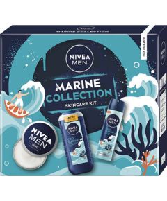 Nivea Men Box Cool Marine Set - Dárková sada Smaržas - NESAKĀRTOTS