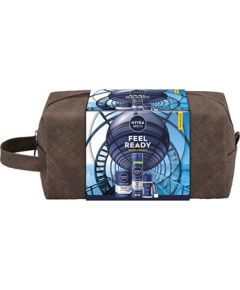 Nivea Men Bag Protect Set - Dárková sada Smaržas - NESAKĀRTOTS