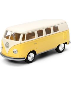 Kinsmart Metāla auto modelis 1962 Volkswagen Classical Bus (Pastel Color with Ivory Top) 1:32 KT5377Y Mašīnas un piederumi