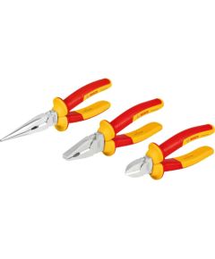 Bosch VDE pliers set Professional, 3-piece (red/yellow)