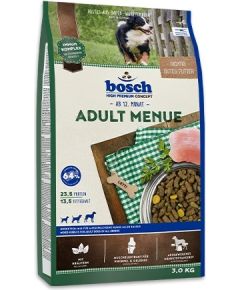 BOSCH Adult Menue - dry dog food - 3kg Suņu barība