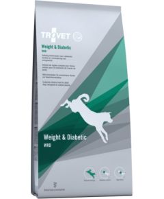 TROVET Weight & Diabetic WRD with chicken - dry dog food - 12,5 kg Suņu barība