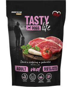 BIOFEED Tasty Dogs Life Veal - wet dog food - 500g Suņu barība