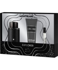 Mont Blanc Montblanc Explorer Eau De Perfume Purškiklis, 100 ml Set 3 Pieces