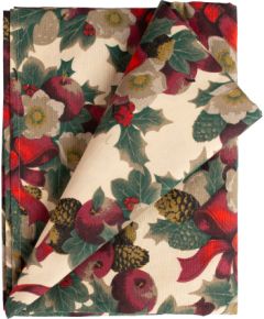 Galdautiņš WINTER FLOWERS 136x220cm, lentes Mēbeļu piederumi