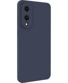 Evelatus Samsung  Galaxy S25 Edge Premium Magnetic Soft Touch Silicone Case Midnight Blue Neoriģinālie Maciņi