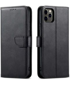 Fusion Marva Book Case grāmatveida maks Samsung Galaxy A17 melns Neoriģinālie Maciņi