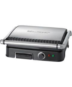 Clatronic KG 3487 electric grill (2000W table-top, black and silver)