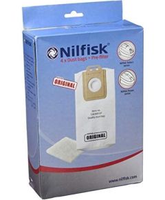 Putekļu maiss Nilfisk-ALTO; 4 gab.; + Priekšfiltrs