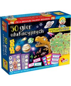 Lisciani I'm a genius 50 gier edukacyjnych Galda spēles