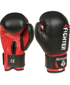 Boksa cimdi bērniem - 4Fighter sarkani - 6 oz Boksa inventārs