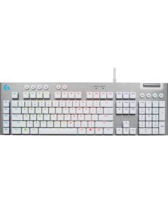 LOGITECH G815 LIGHTSPEED RGB Mechanical Gaming Keyboard – GL Tactile - WHITE - PAN - USB - NORDIC-613 - TACTILE SWITCH
