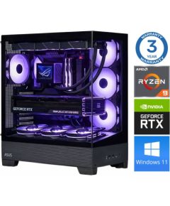 INTOP Ryzen 9 5900X 64GB 1TB SSD M.2 NVME+2TB RTX5060Ti 8GB Win11 Personālie datori